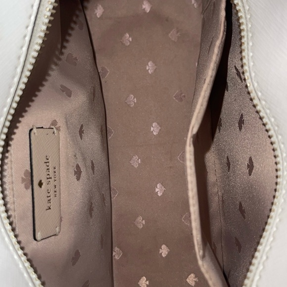 Kate Spade Two-Tone Satchel in Cream and Black - Picture 5 of 7